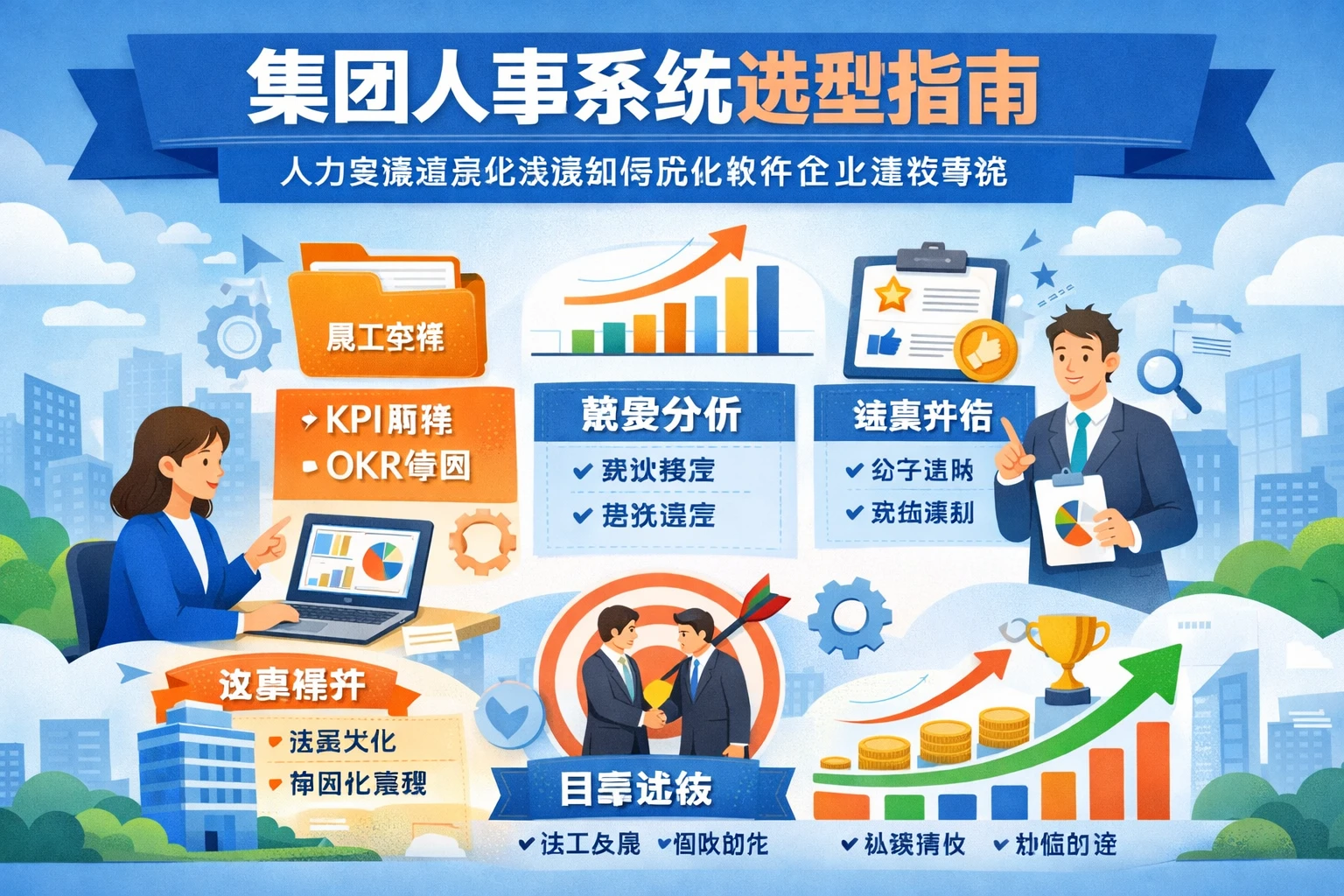 集团人事系统选型指南：人力资源信息化系统如何优化软件企业绩效考核