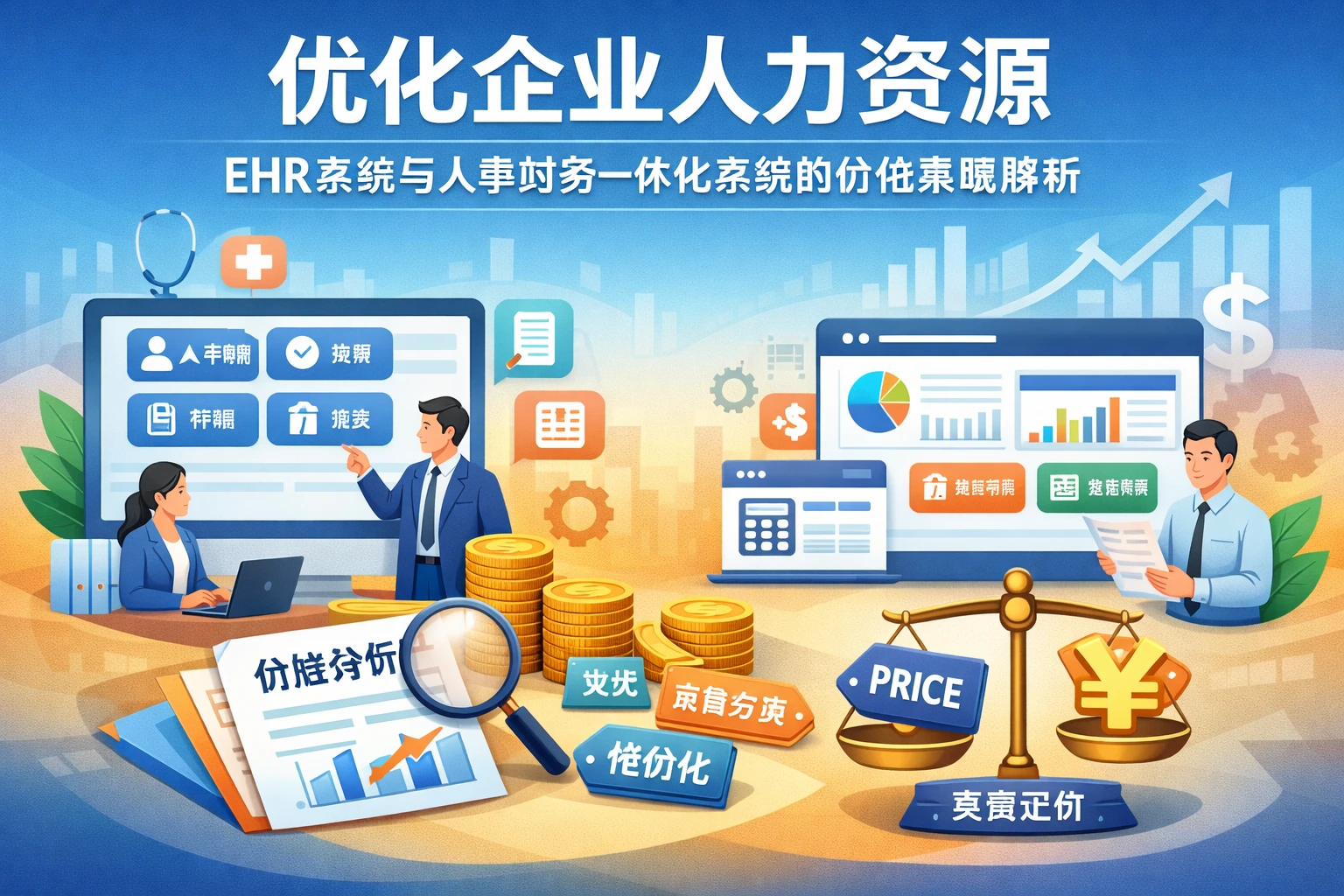 优化企业人力资源：EHR系统与人事财务一体化系统的价格策略解析