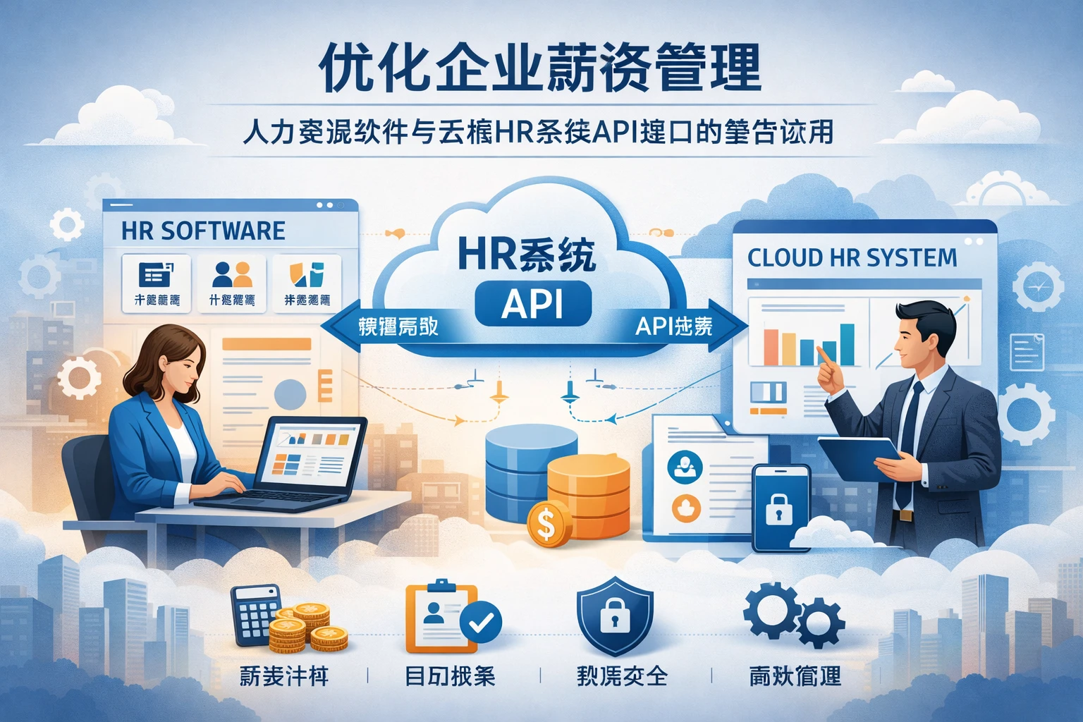 优化企业薪资管理：人力资源软件与云端HR系统API接口的整合应用