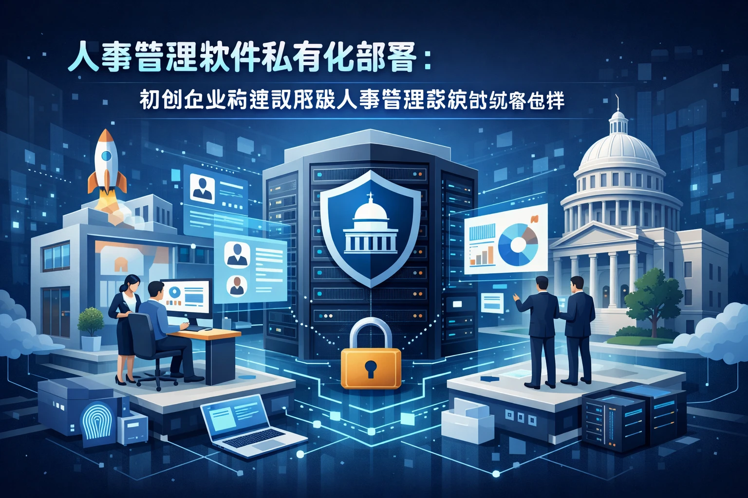 人事管理软件私有化部署：初创企业构建政府级人事管理系统的战略选择