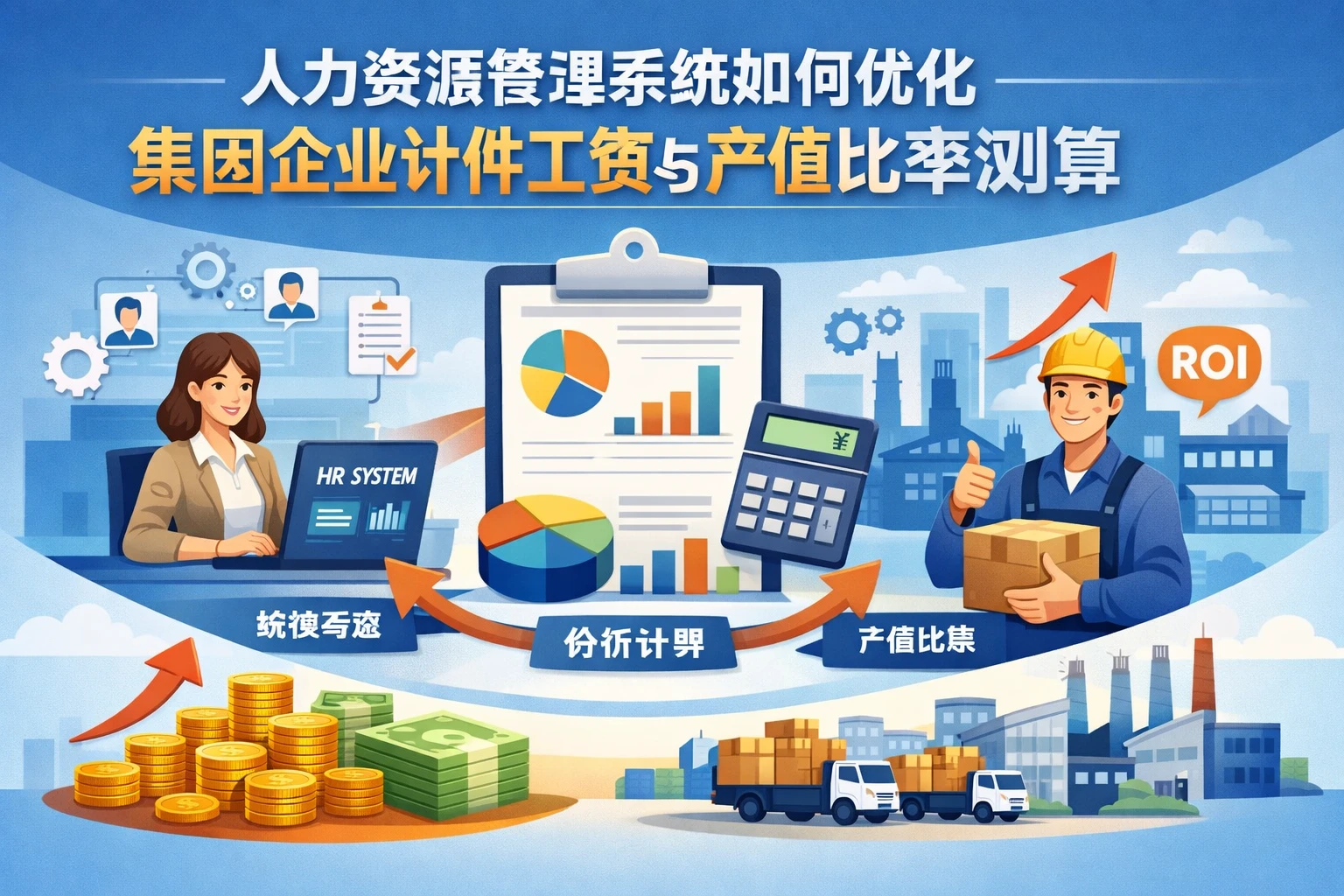 人力资源管理系统如何优化集团企业计件工资与产值比率测算