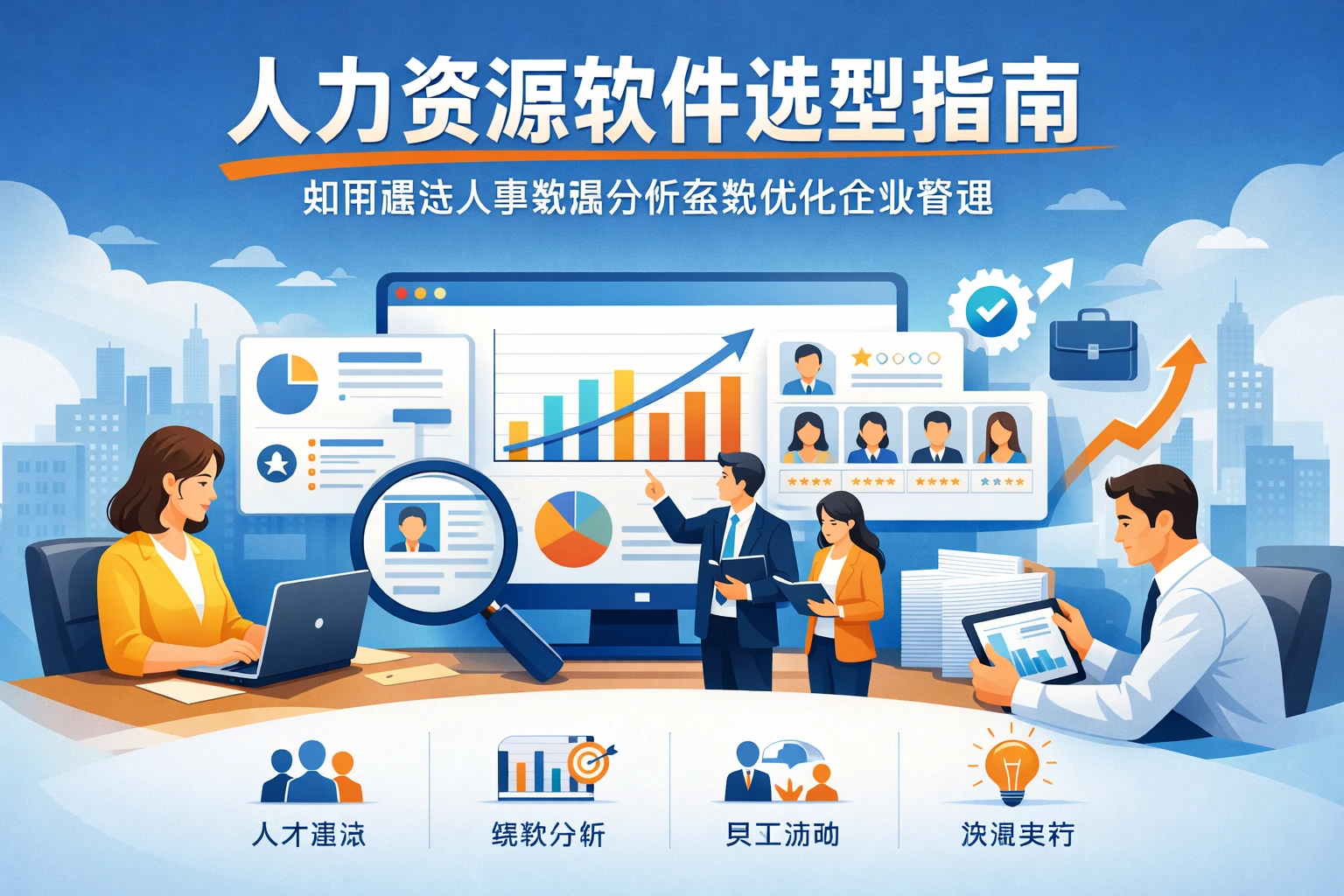 人力资源软件选型指南：如何通过人事数据分析系统优化企业管理