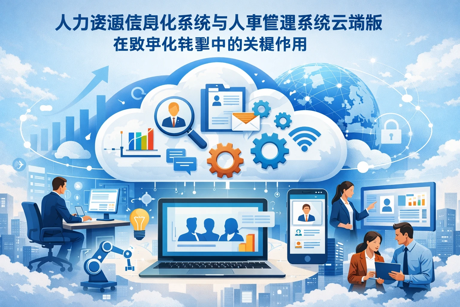 人力资源信息化系统与人事管理系统云端版在数字化转型中的关键作用