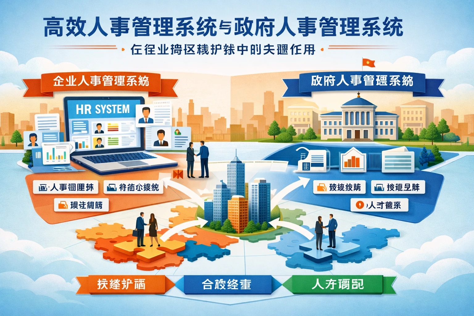 高效人事管理系统与政府人事管理系统在企业跨区域扩张中的关键作用