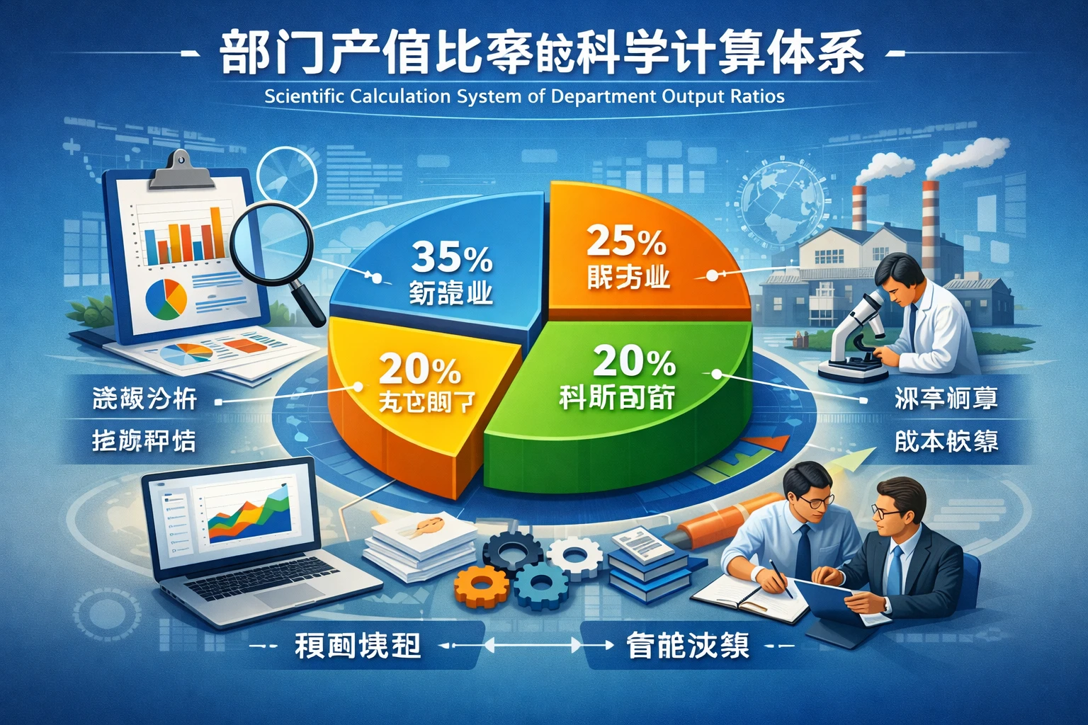 部门产值比率的科学计算体系