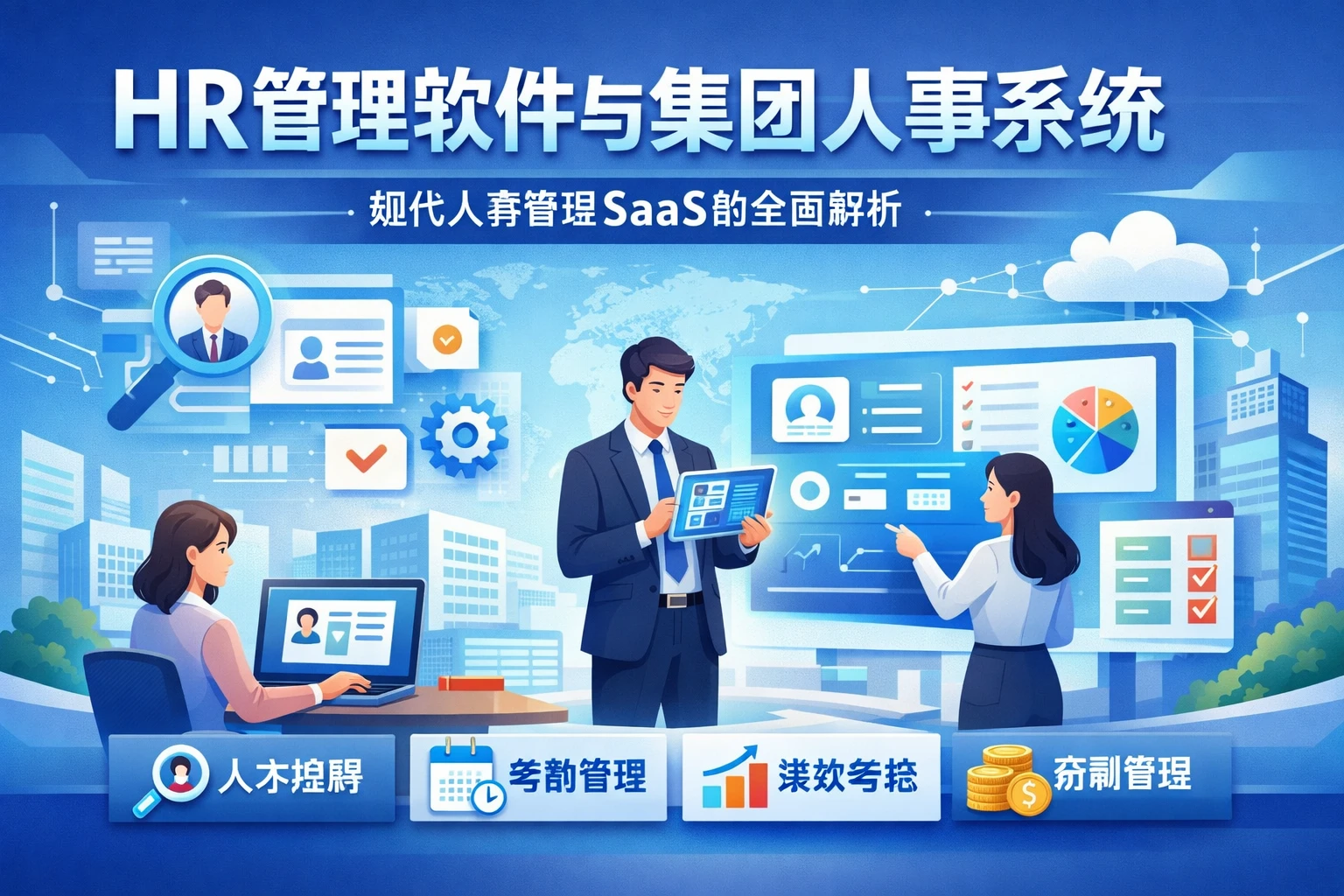 HR管理软件与集团人事系统:现代人事管理SaaS的全面解析