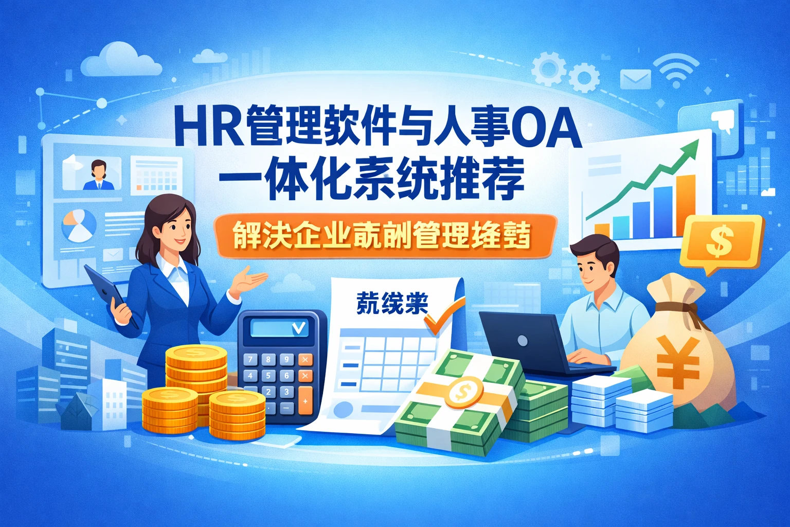 HR管理软件与人事OA一体化系统推荐：解决企业薪酬管理难题