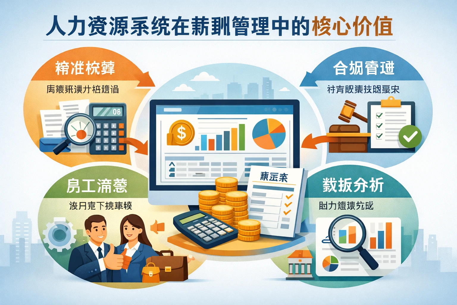 人力资源系统在薪酬管理中的核心价值