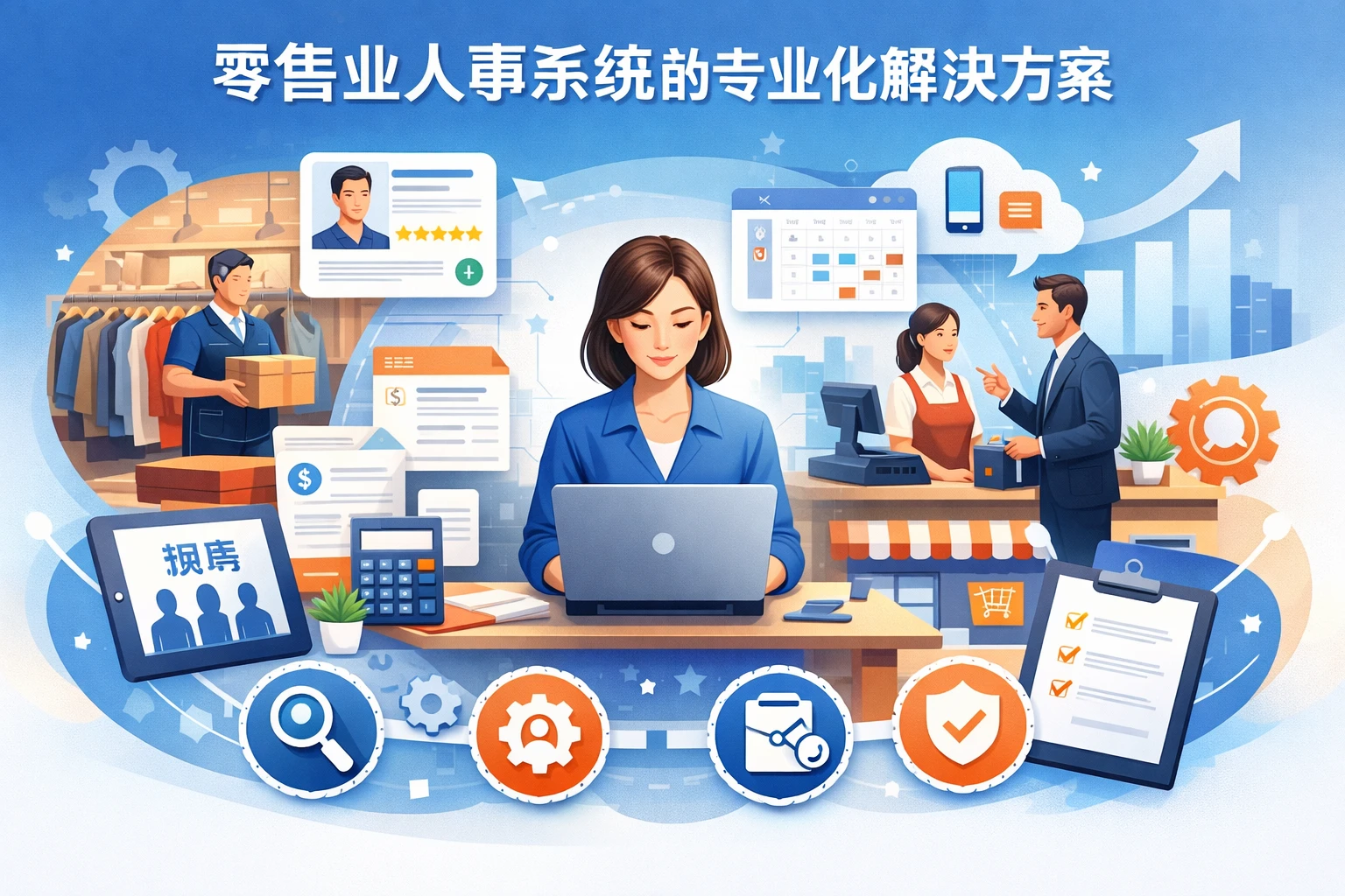零售业人事系统的专业化解决方案