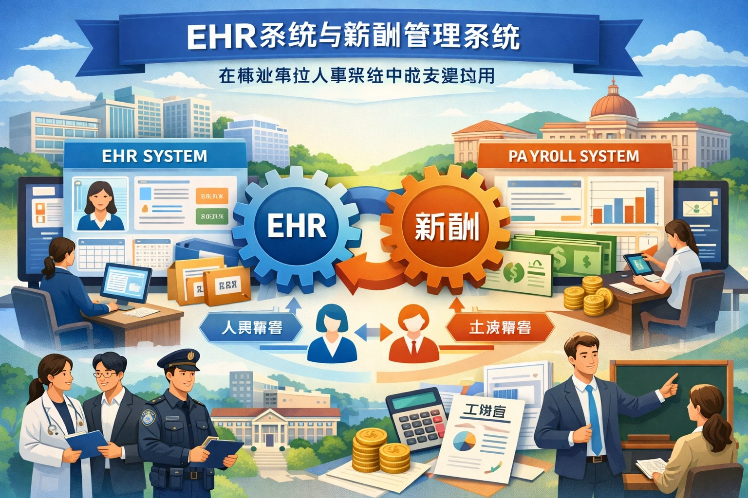 ehr系统与薪酬管理系统在事业单位人事系统中的关键应用