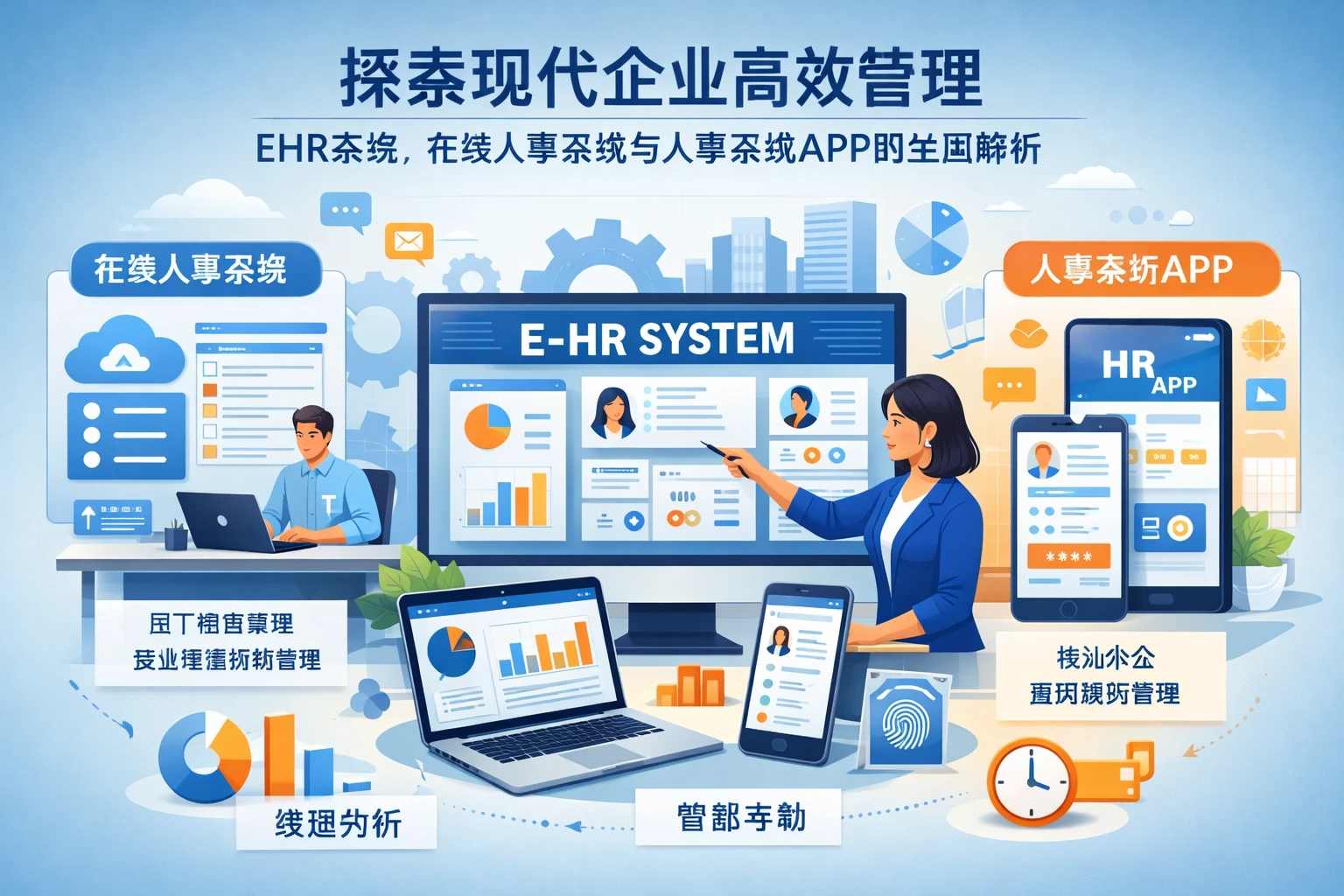 探索现代企业高效管理：ehr系统、在线人事系统与人事系统APP的全面解析