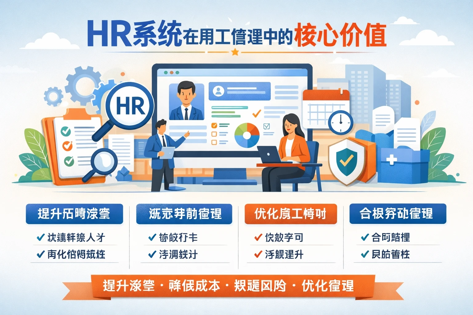 HR系统在用工管理中的核心价值
