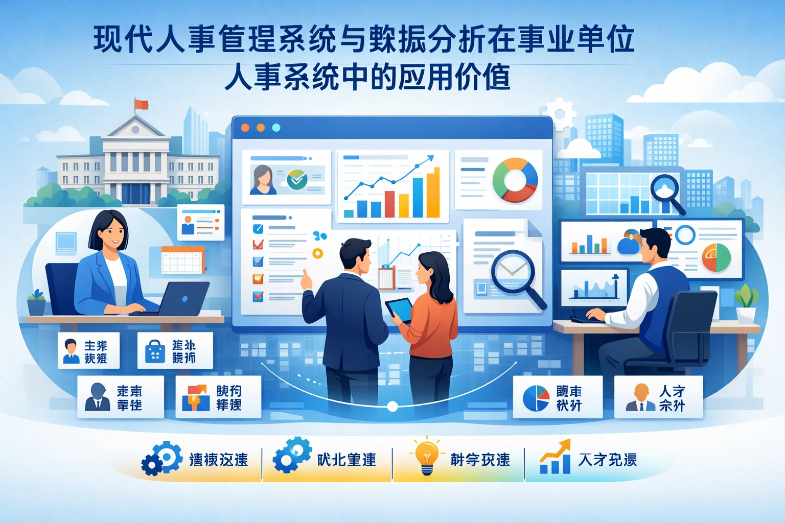 现代人事管理系统与数据分析在事业单位人事系统中的应用价值