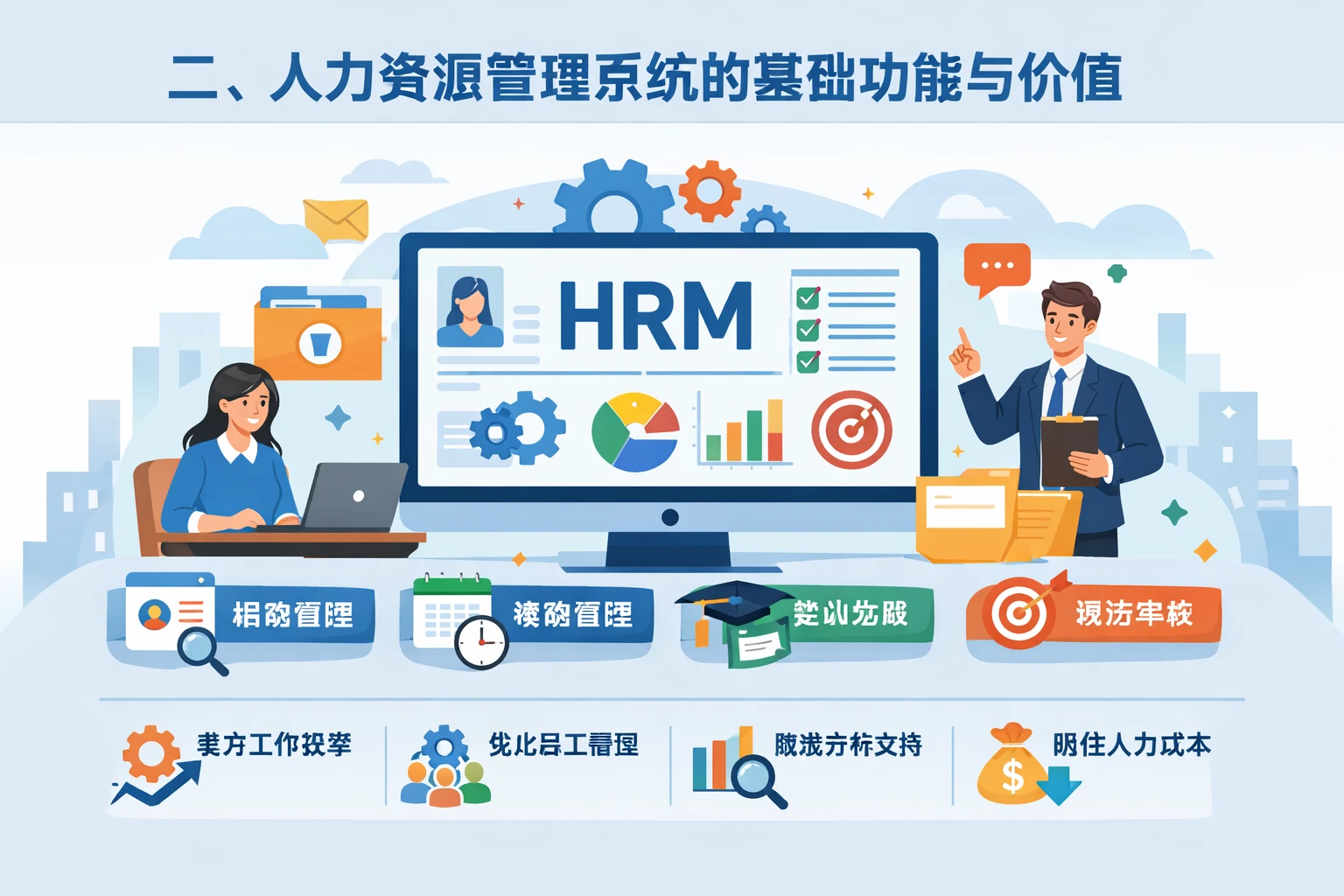 二、人力资源管理系统的基础功能与价值