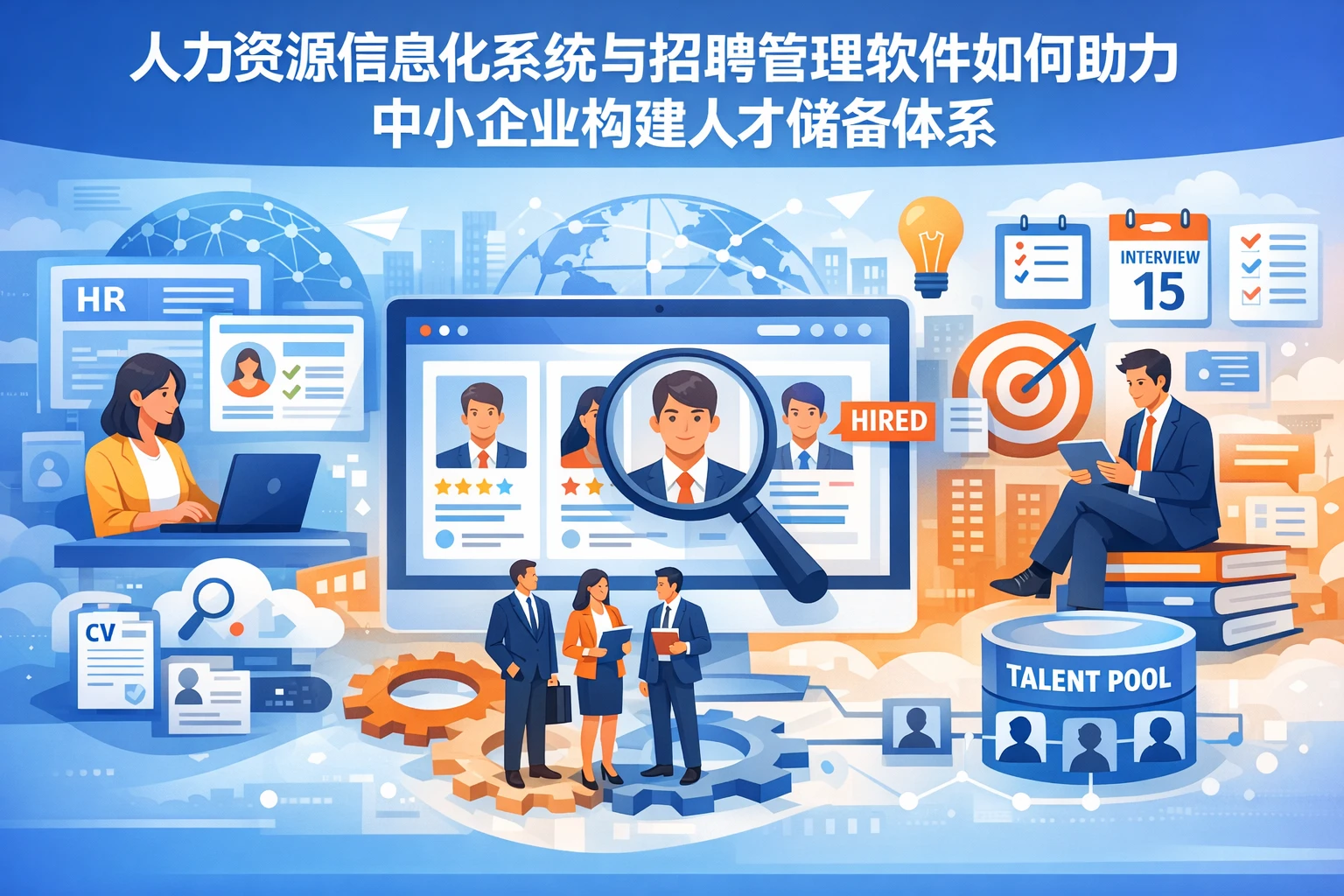 人力资源信息化系统与招聘管理软件如何助力中小企业构建人才储备体系