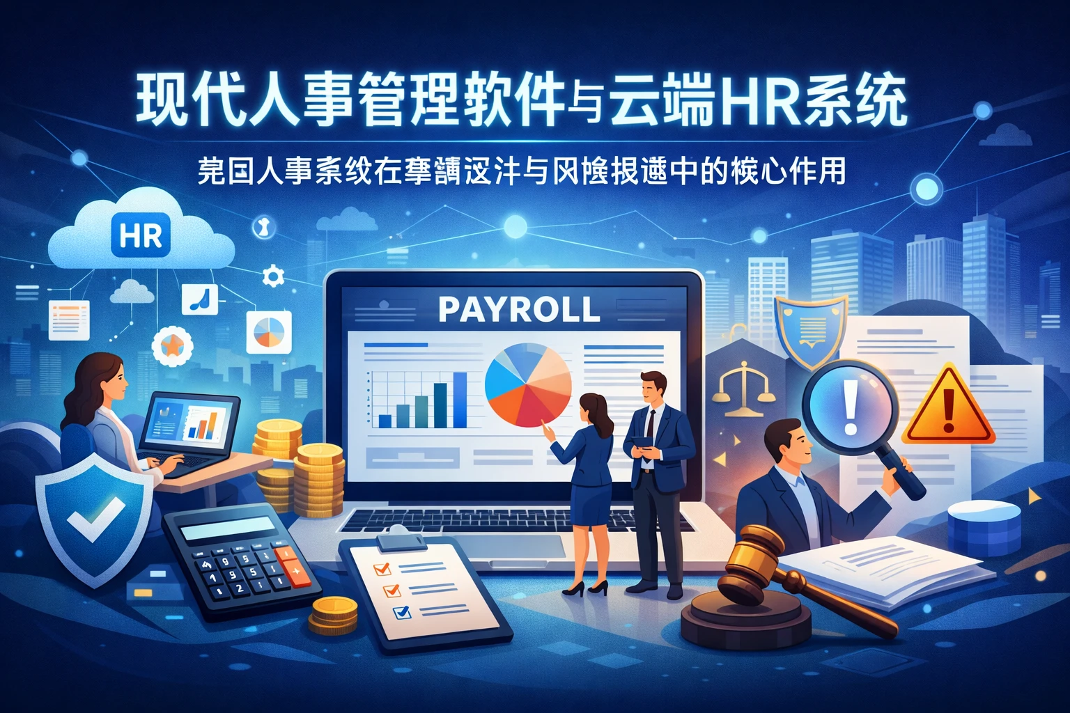现代人事管理软件与云端HR系统：集团人事系统在薪酬设计与风险规避中的核心作用