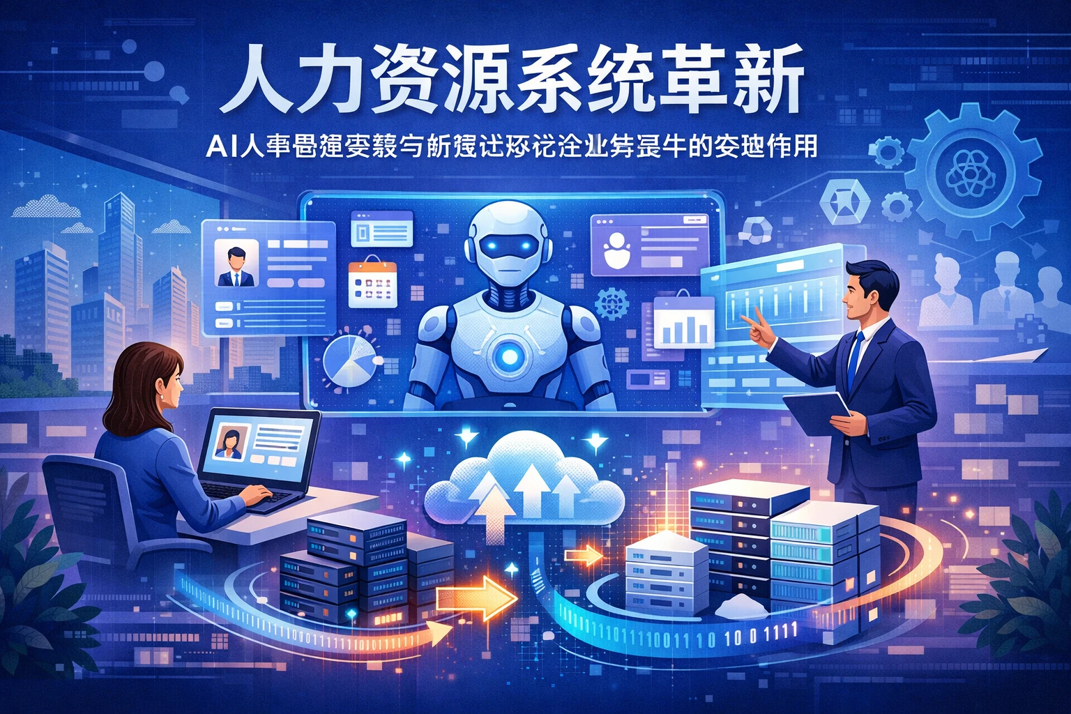 人力资源系统革新：AI人事管理系统与数据迁移在企业转型中的关键作用