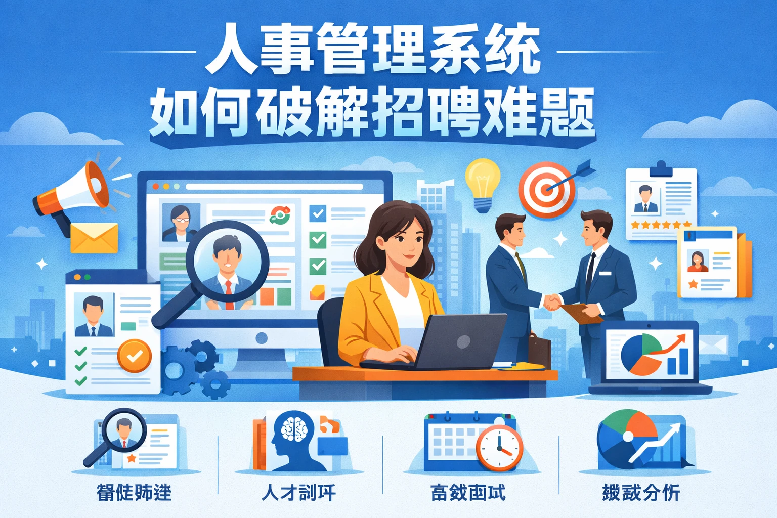 人事管理系统如何破解招聘难题