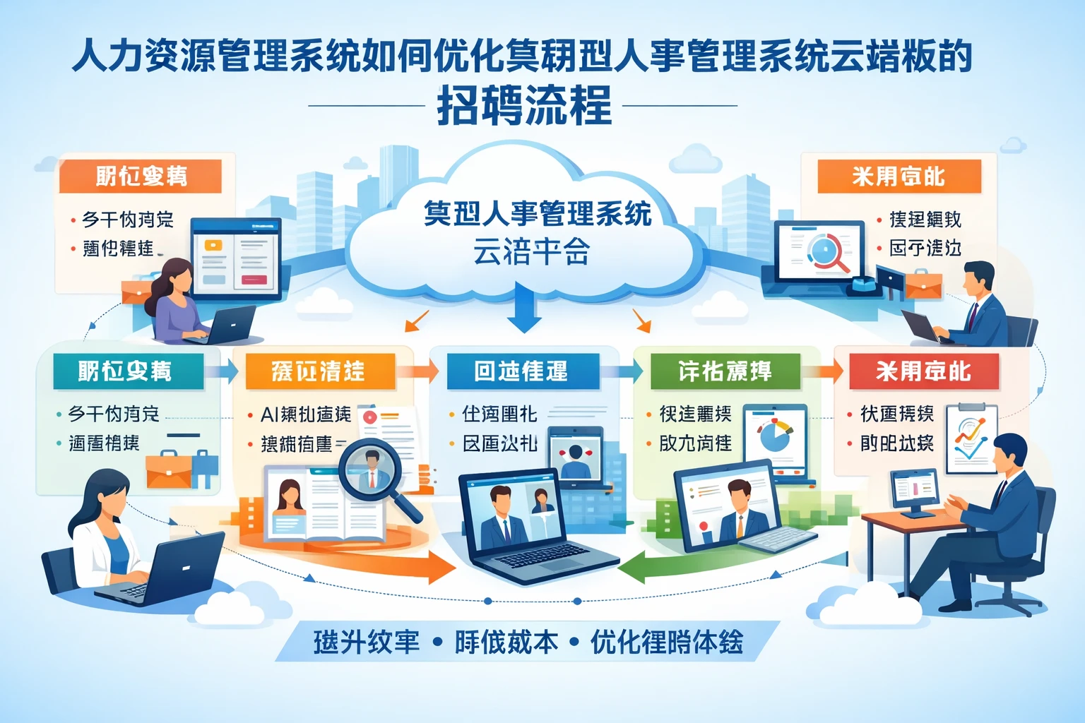 人力资源管理系统如何优化集团型人事管理系统云端版的招聘流程