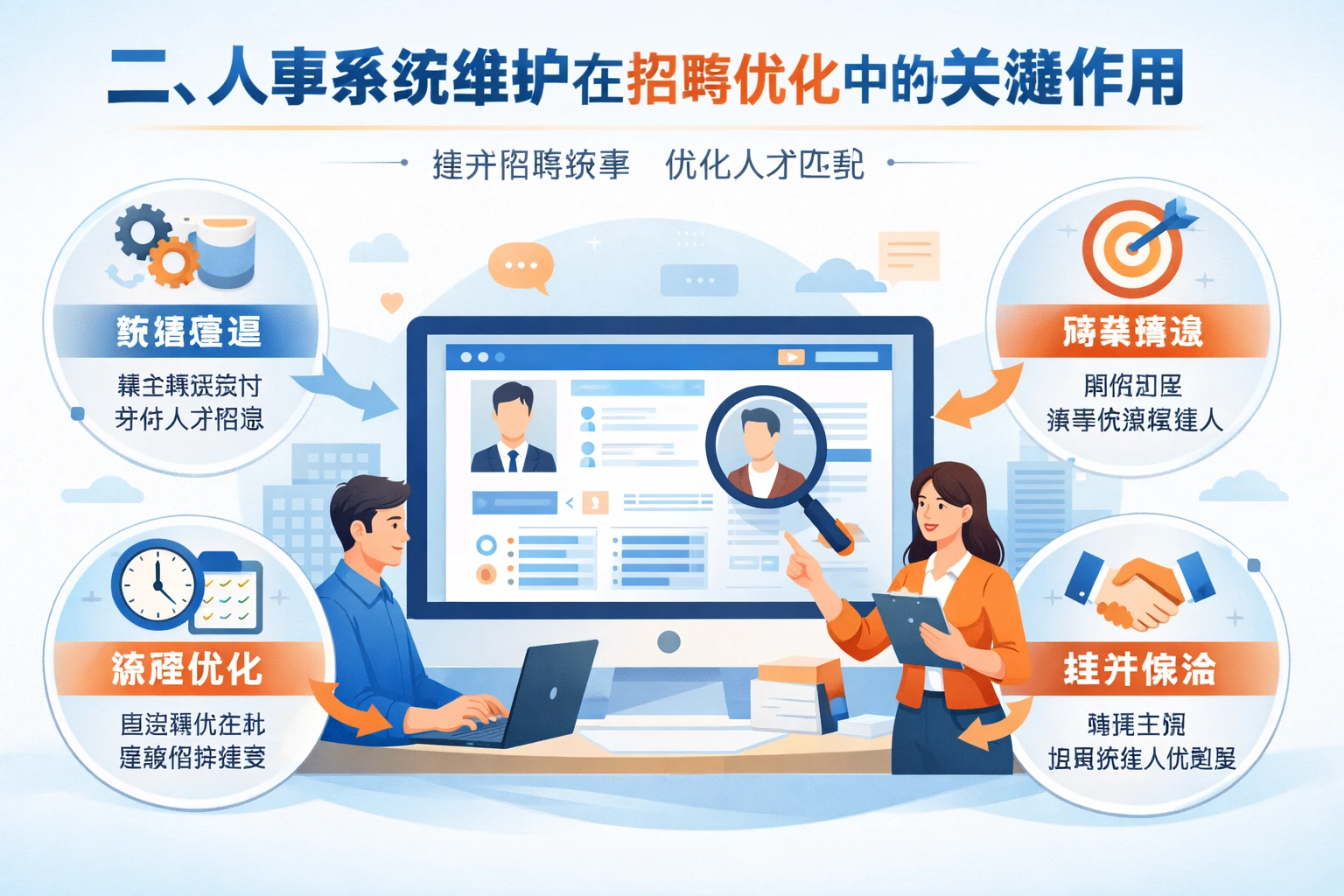 二、人事系统维护在招聘优化中的关键作用