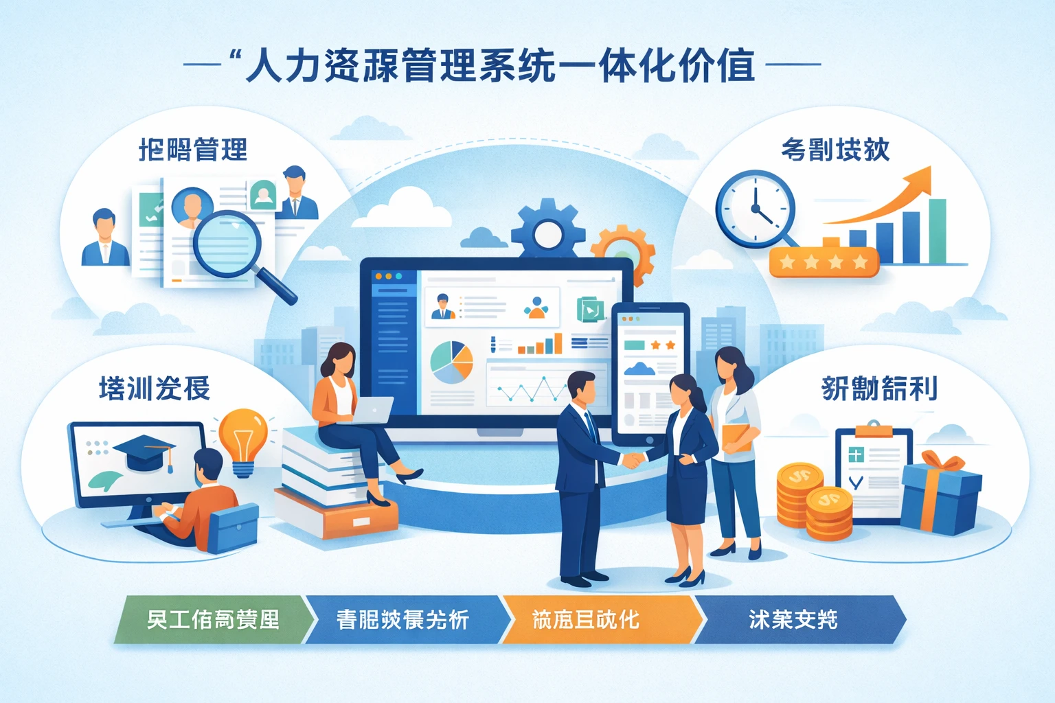 人力资源管理系统的一体化价值