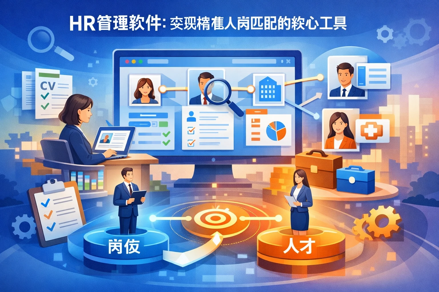 HR管理软件：实现精准人岗匹配的核心工具