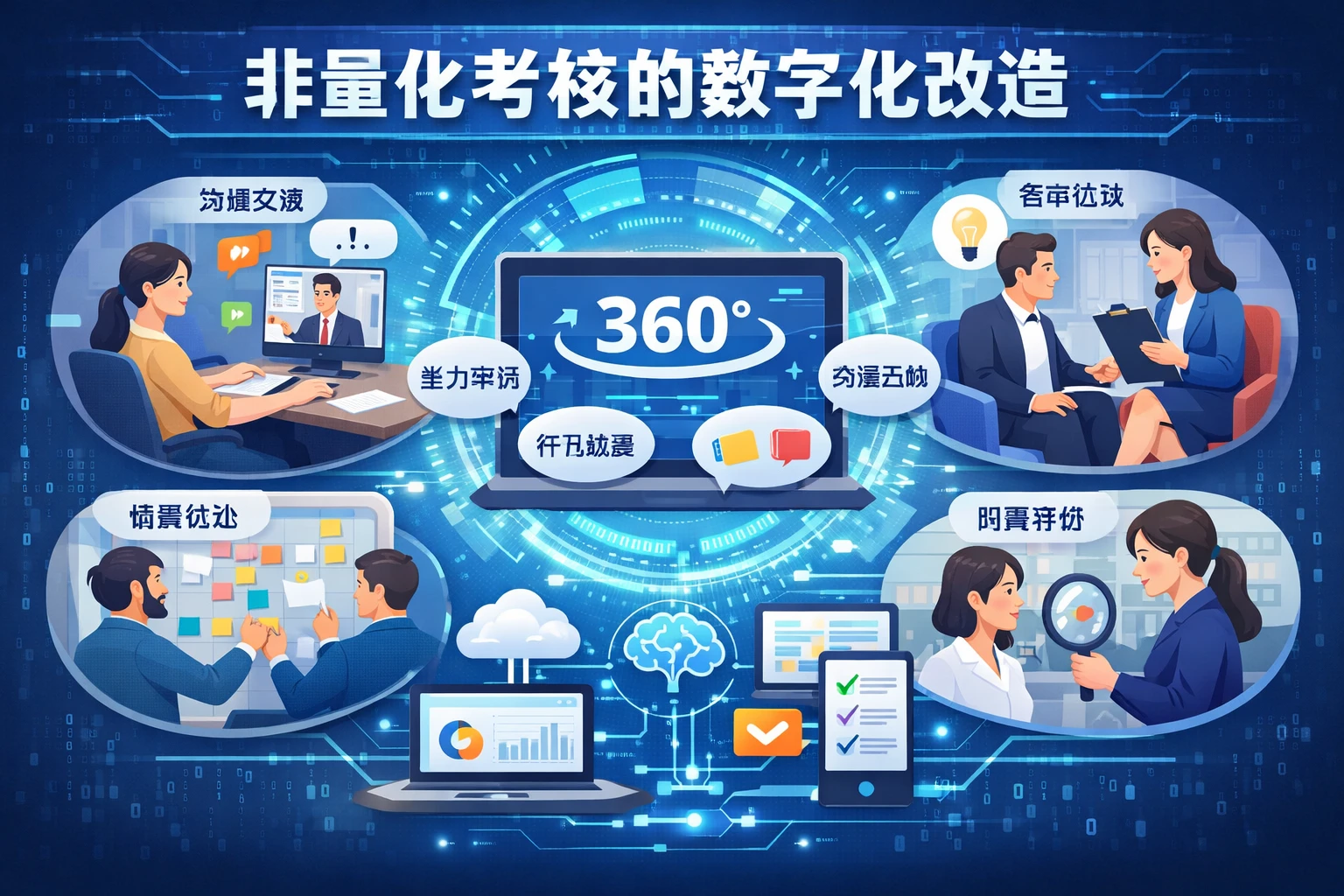 非量化考核的数字化改造