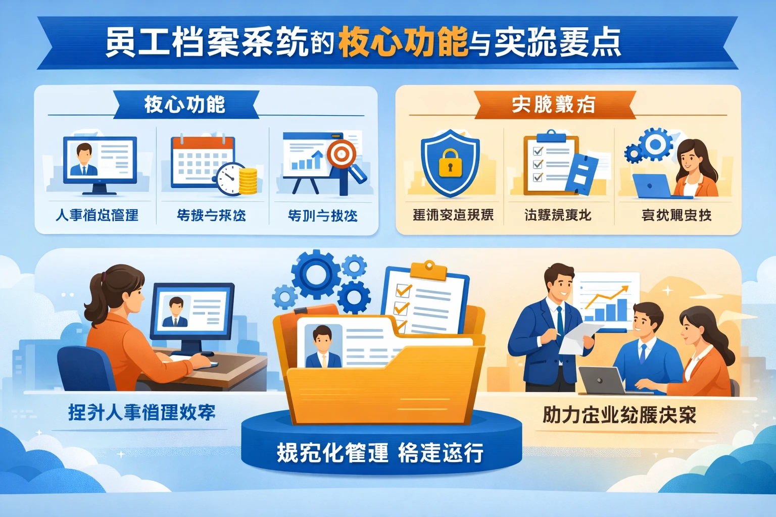员工档案系统的核心功能与实施要点