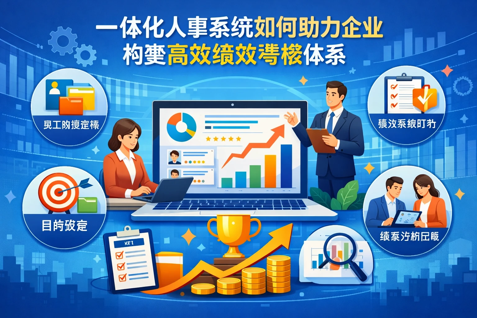 一体化人事系统如何助力企业构建高效绩效考核体系