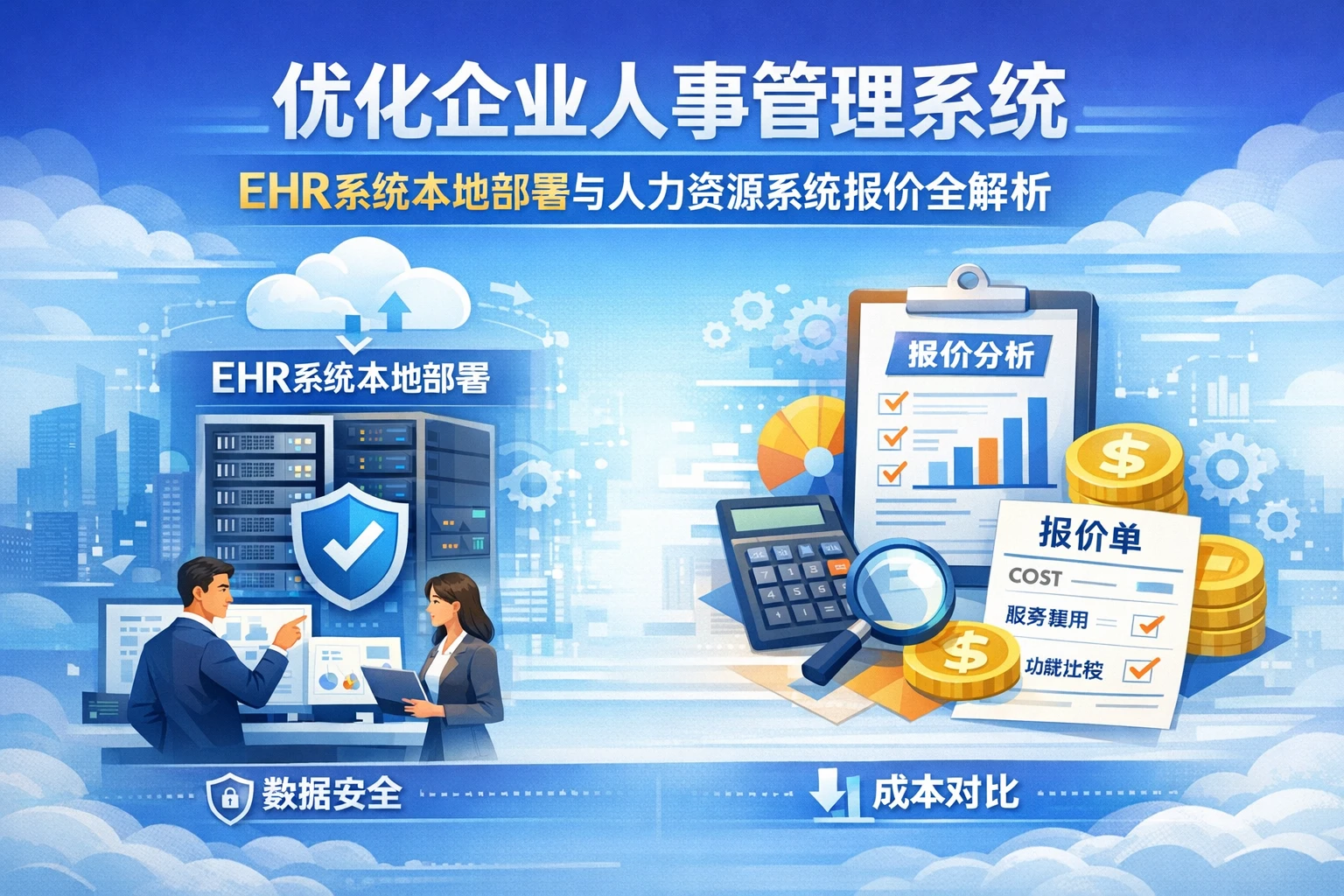 优化企业人事管理系统:EHR系统本地部署与人力资源系统报价全解析