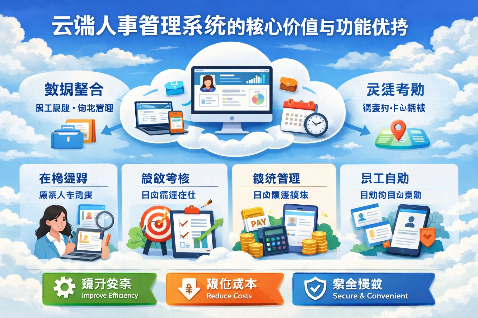 云端人事管理系统的核心价值与功能优势