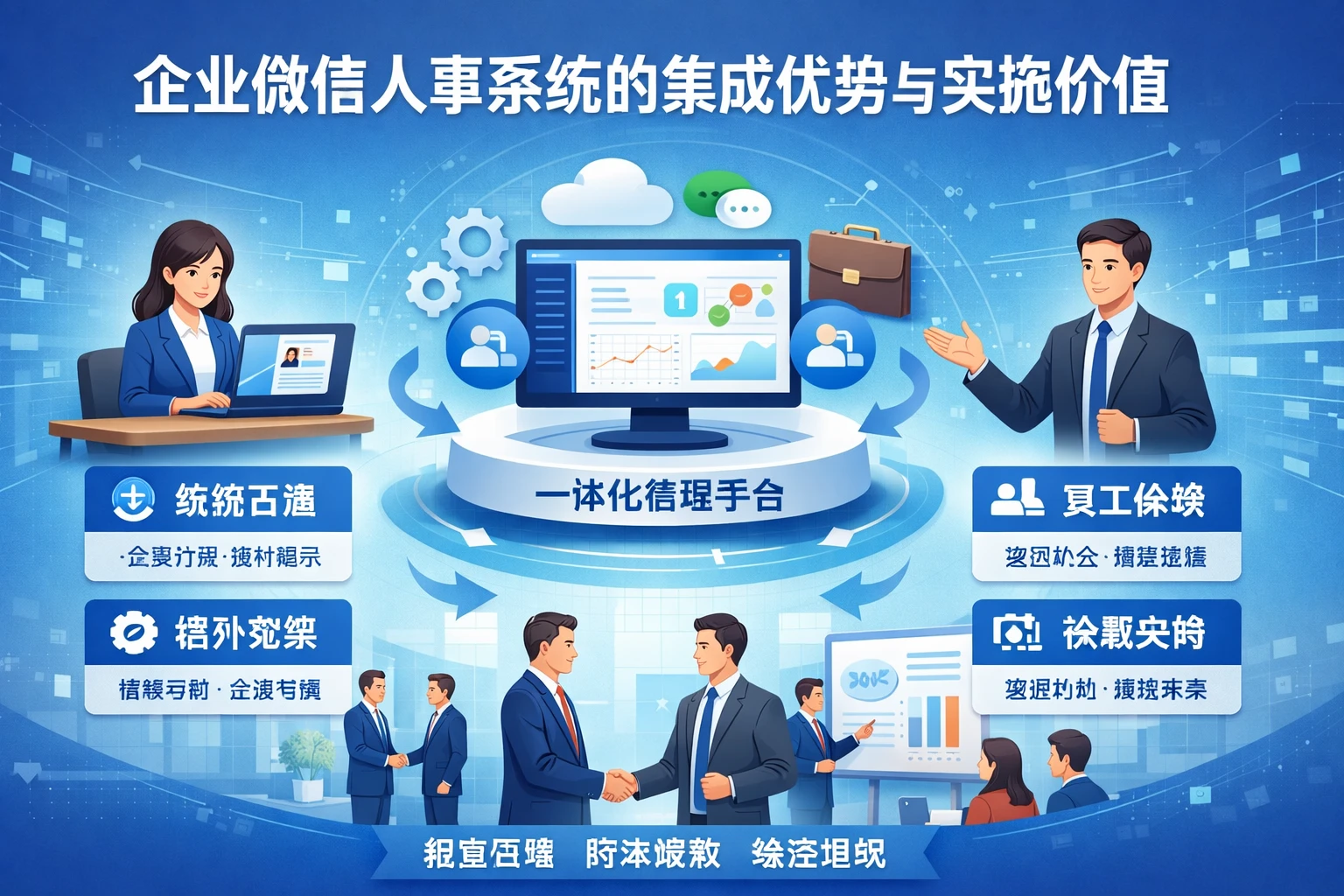 企业微信人事系统的集成优势与实施价值