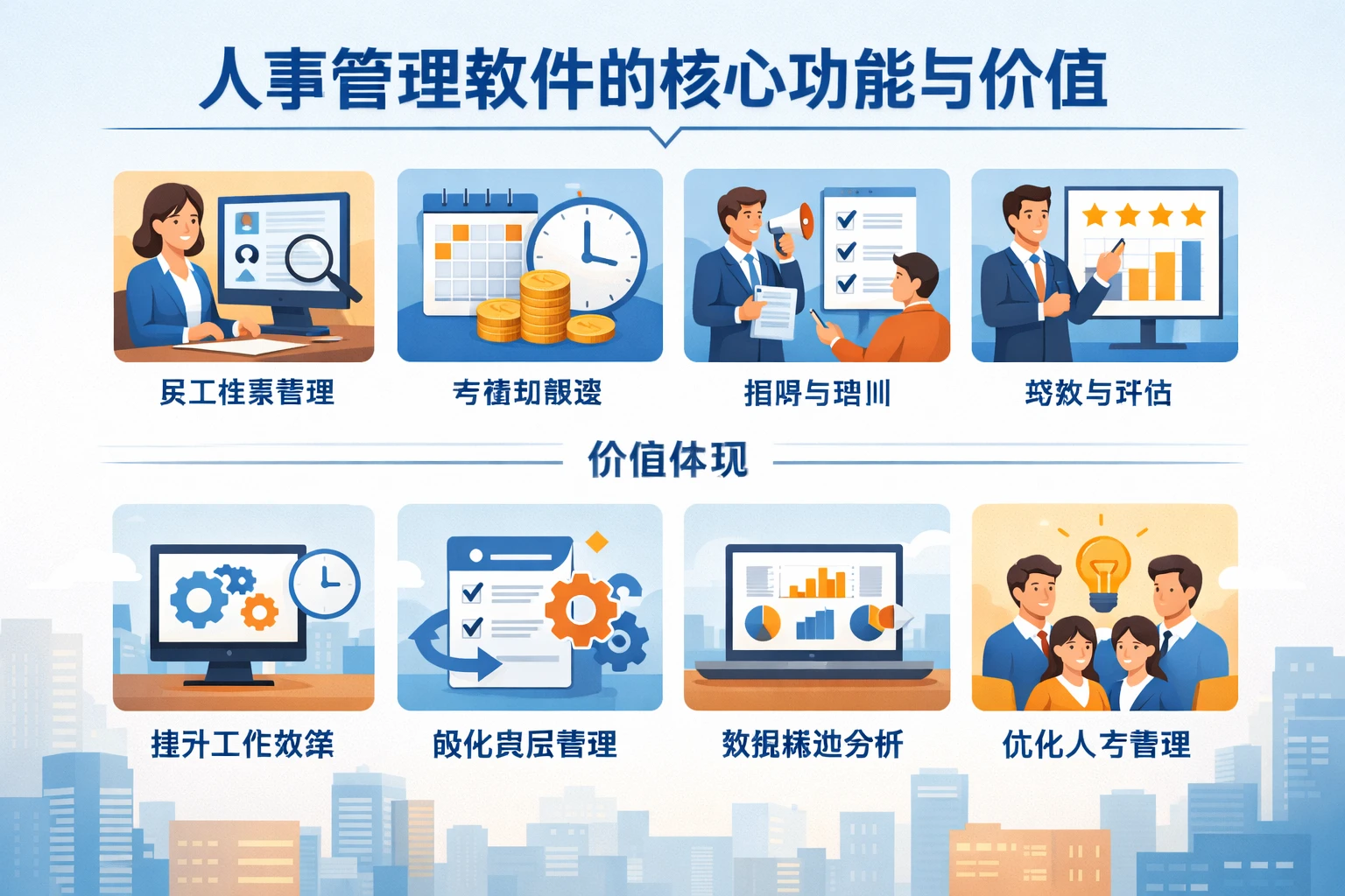 人事管理软件的核心功能与价值