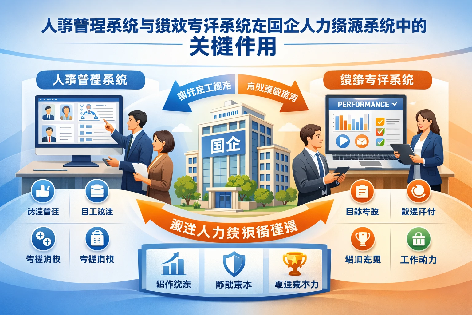 人事管理系统与绩效考评系统在国企人力资源系统中的关键作用