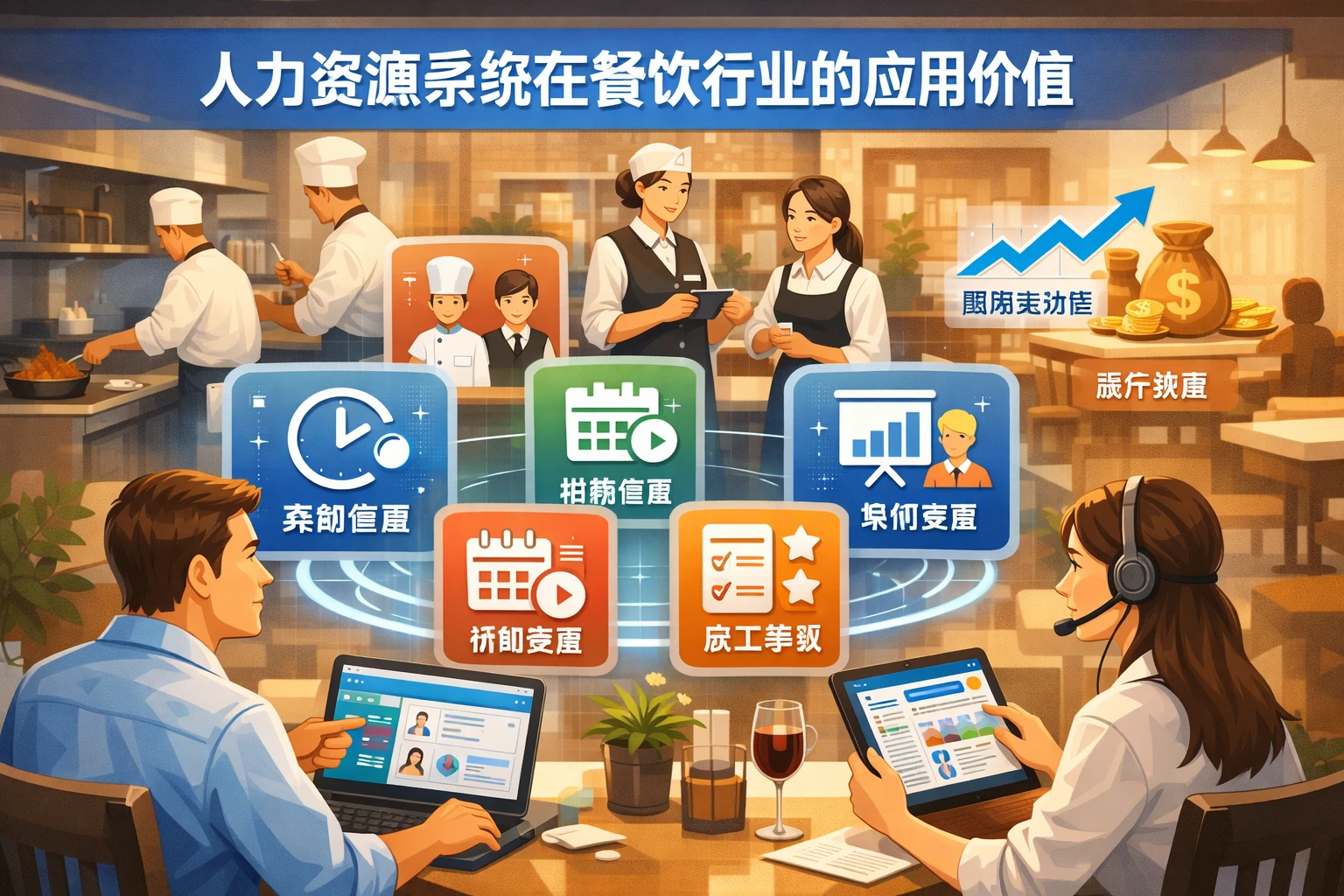 人力资源系统在餐饮行业的应用价值