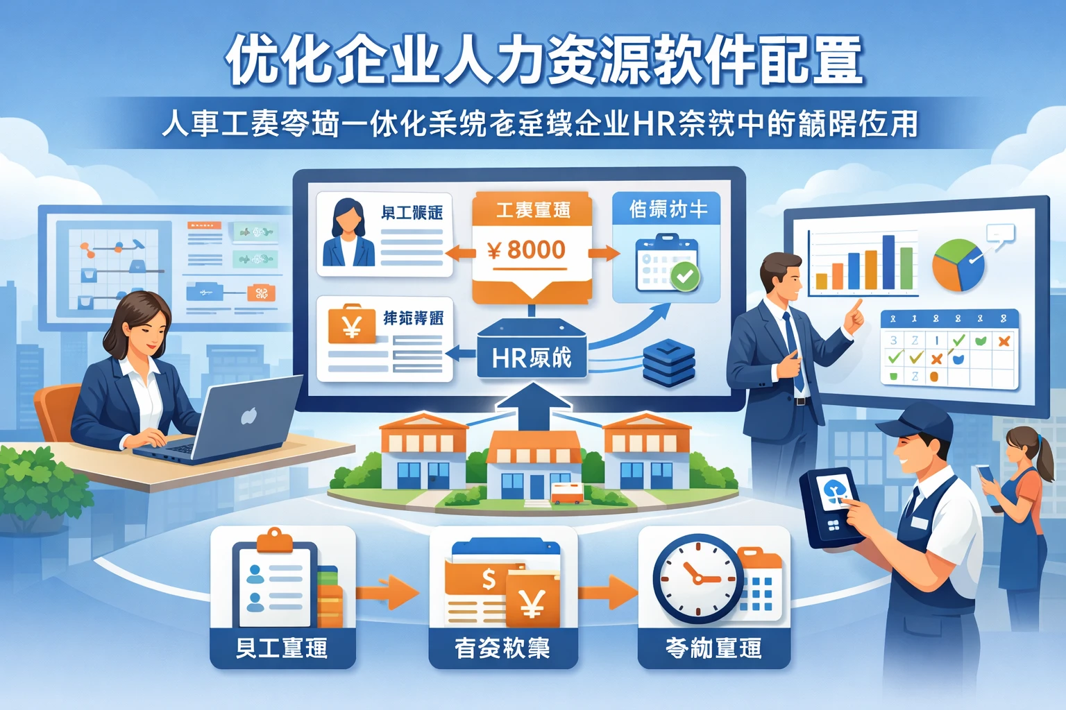 优化企业人力资源软件配置：人事工资考勤一体化系统在连锁企业HR系统中的战略应用