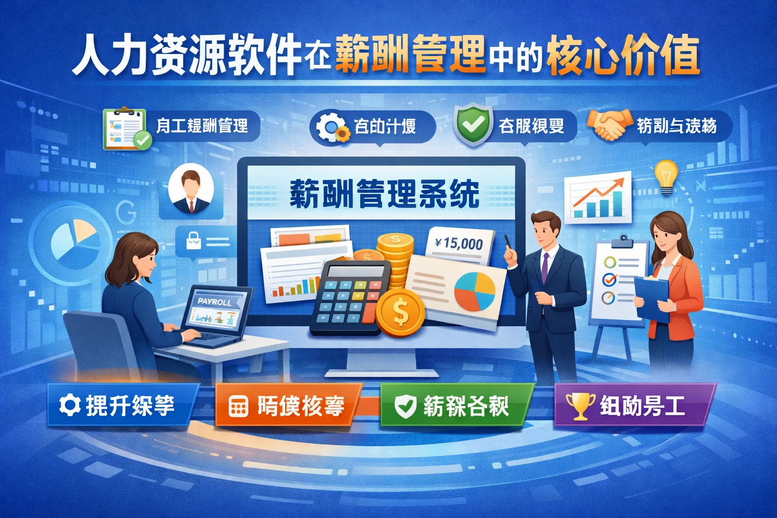 人力资源软件在薪酬管理中的核心价值