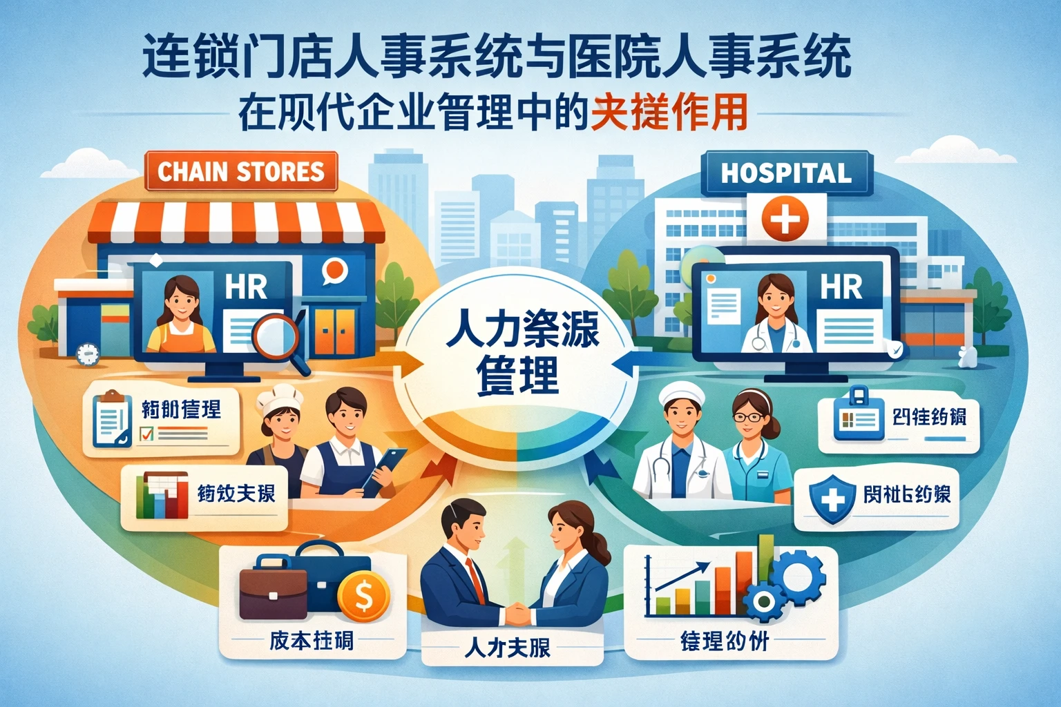 连锁门店人事系统与医院人事系统在现代企业管理中的关键作用