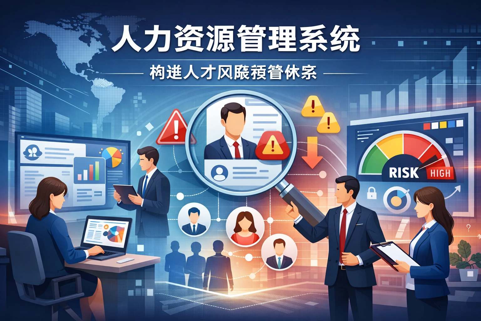 人力资源管理系统：构建人才风险预警体系