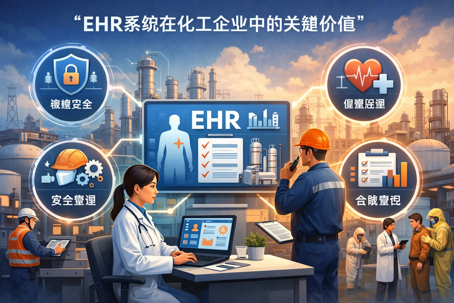 EHR系统在化工企业中的关键价值