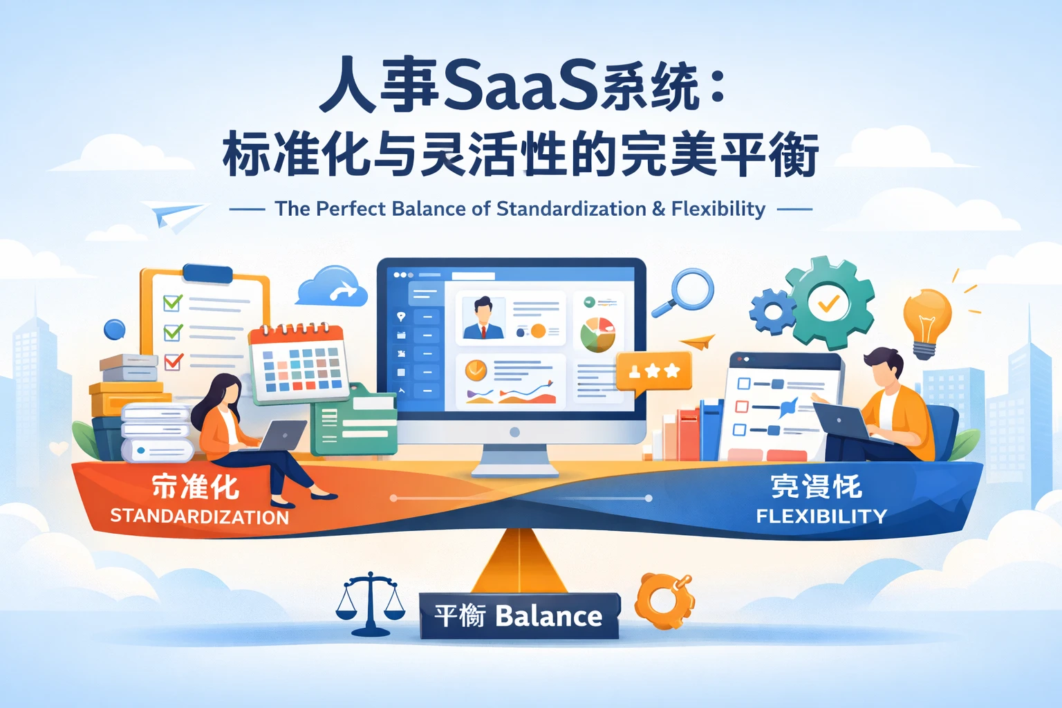 人事SaaS系统：标准化与灵活性的完美平衡