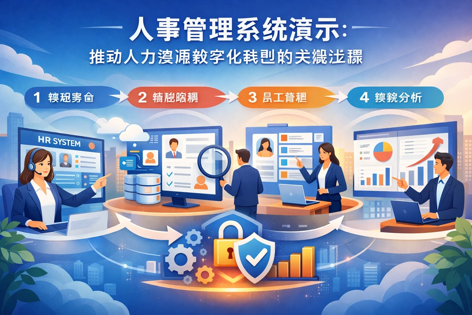 人事管理系统演示：推动人力资源数字化转型的关键步骤