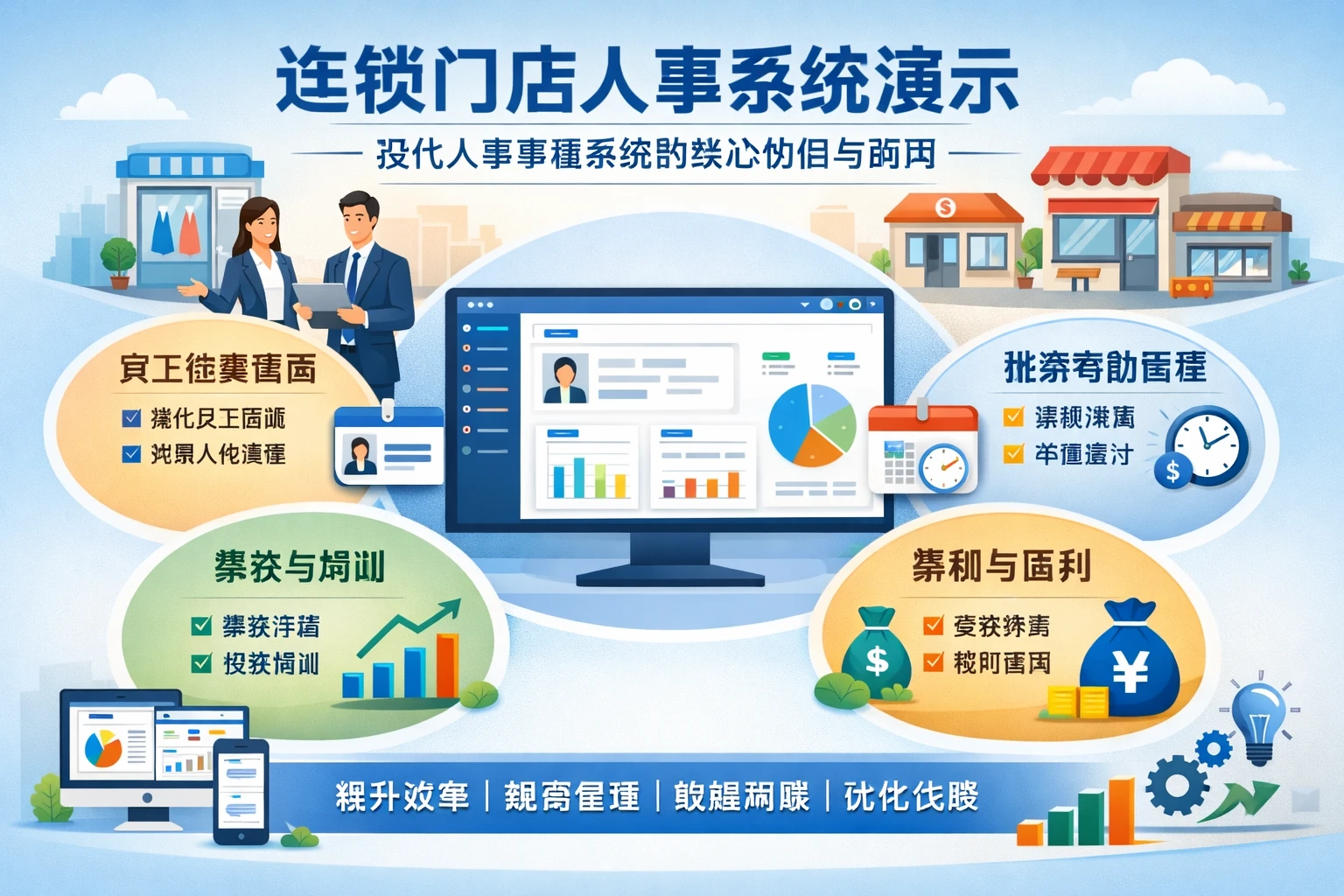 连锁门店人事系统演示：现代人事管理系统的核心价值与应用