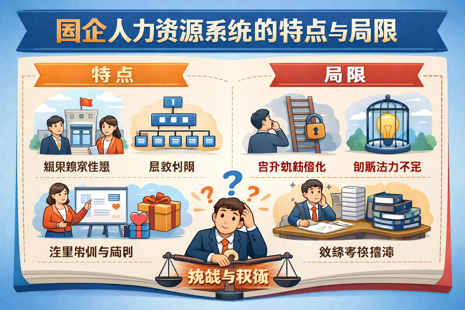 国企人力资源系统的特点与局限