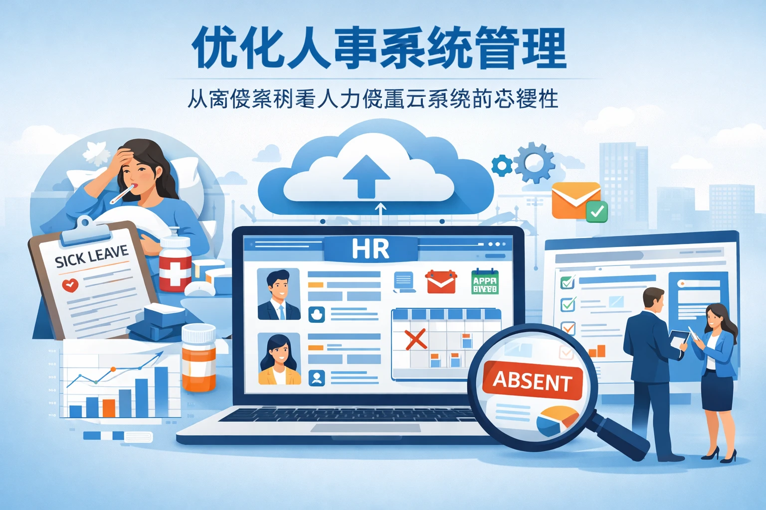 优化人事系统管理：从病假案例看人力资源云系统的必要性