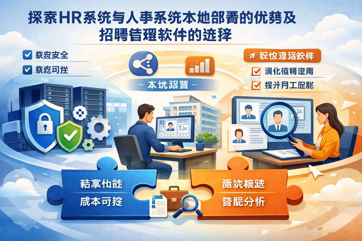 探索HR系统与人事系统本地部署的优势及招聘管理软件的选择