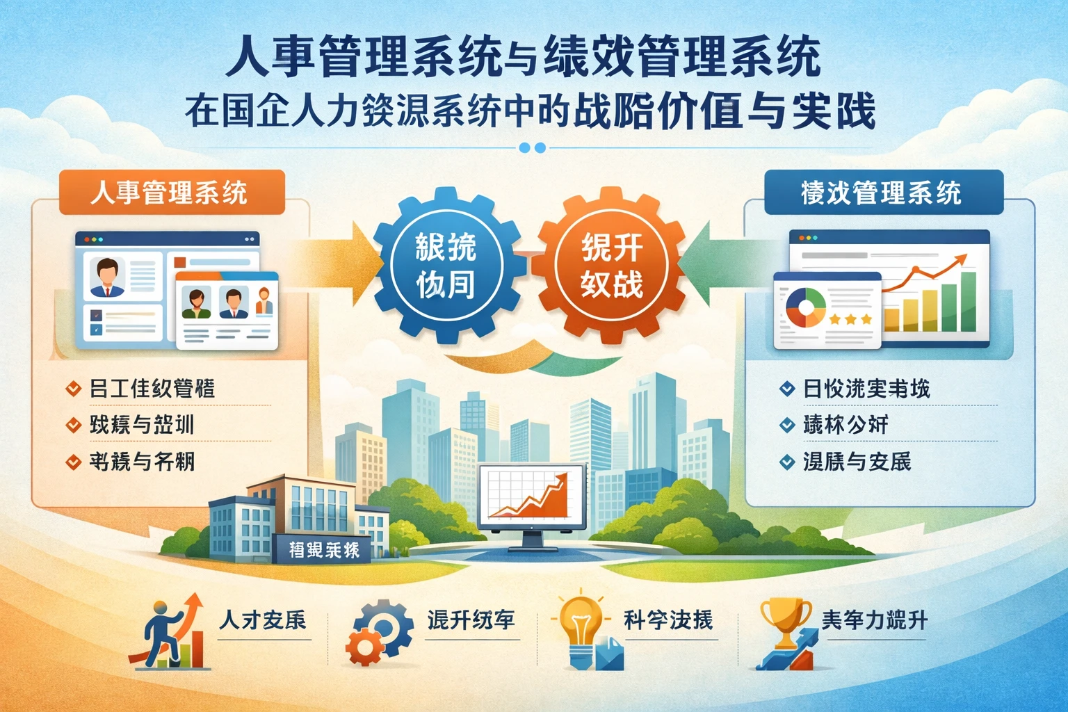 人事管理系统与绩效管理系统在国企人力资源系统中的战略价值与实践