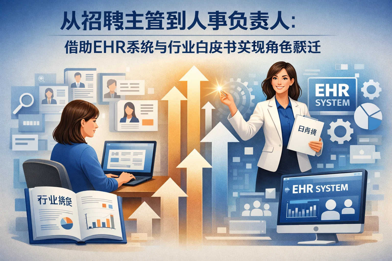 从招聘主管到人事负责人：借助EHR系统与行业白皮书实现角色跃迁
