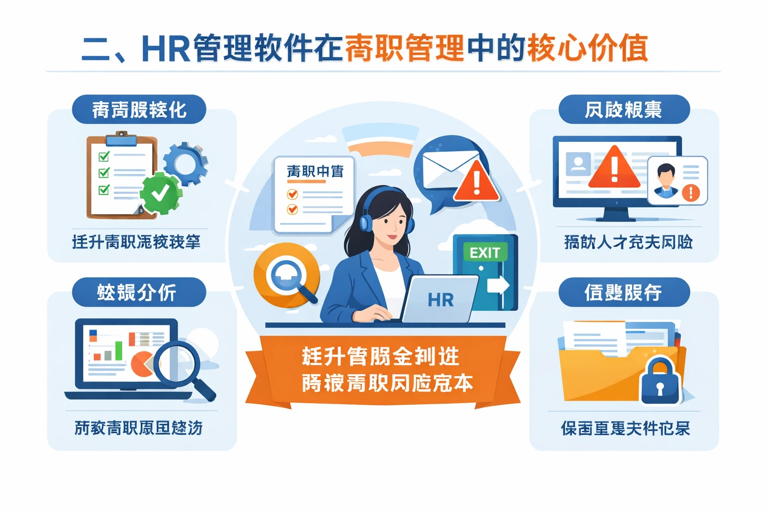 二、HR管理软件在离职管理中的核心价值
