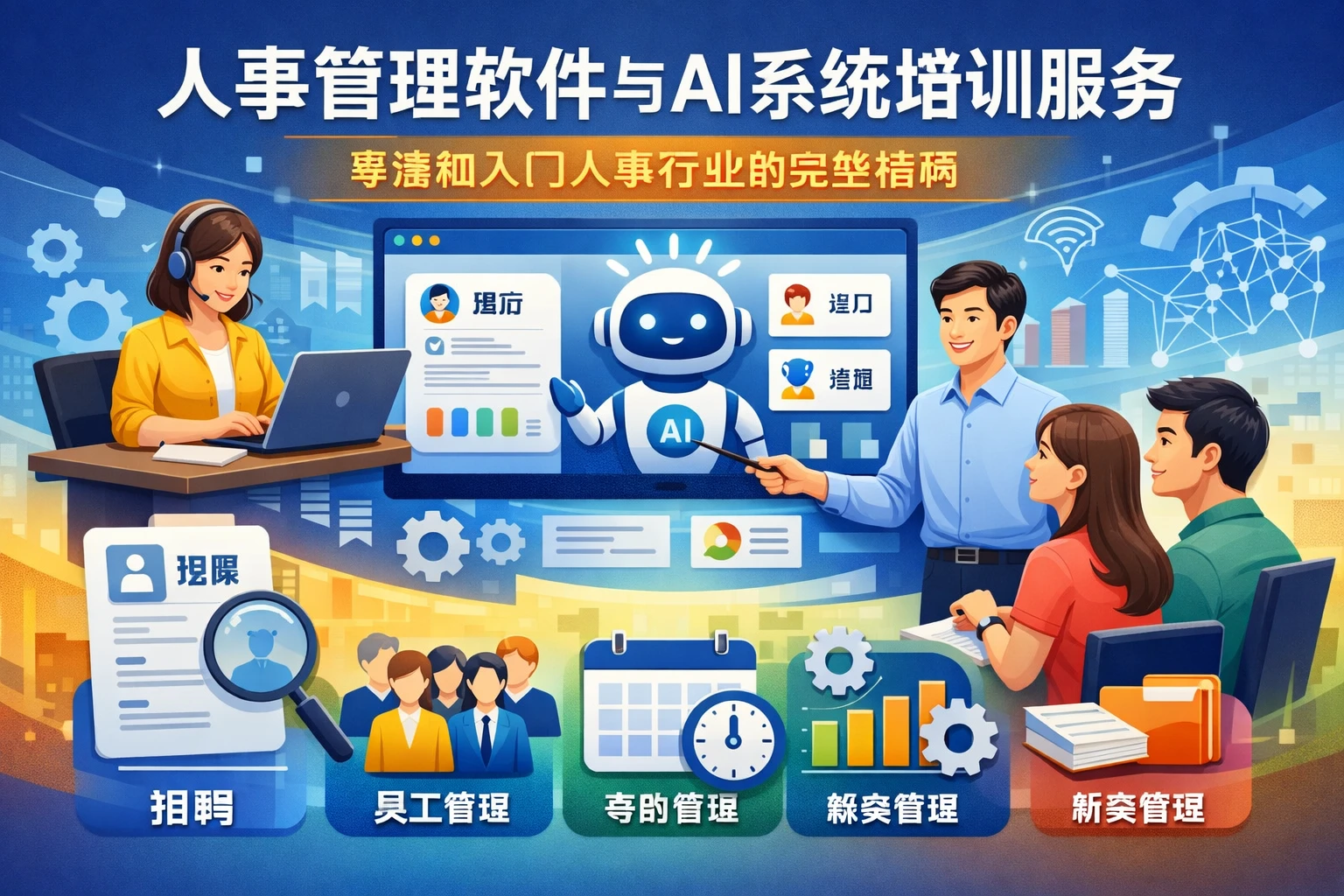 人事管理软件与AI系统培训服务:零基础入门人事行业的完整指南